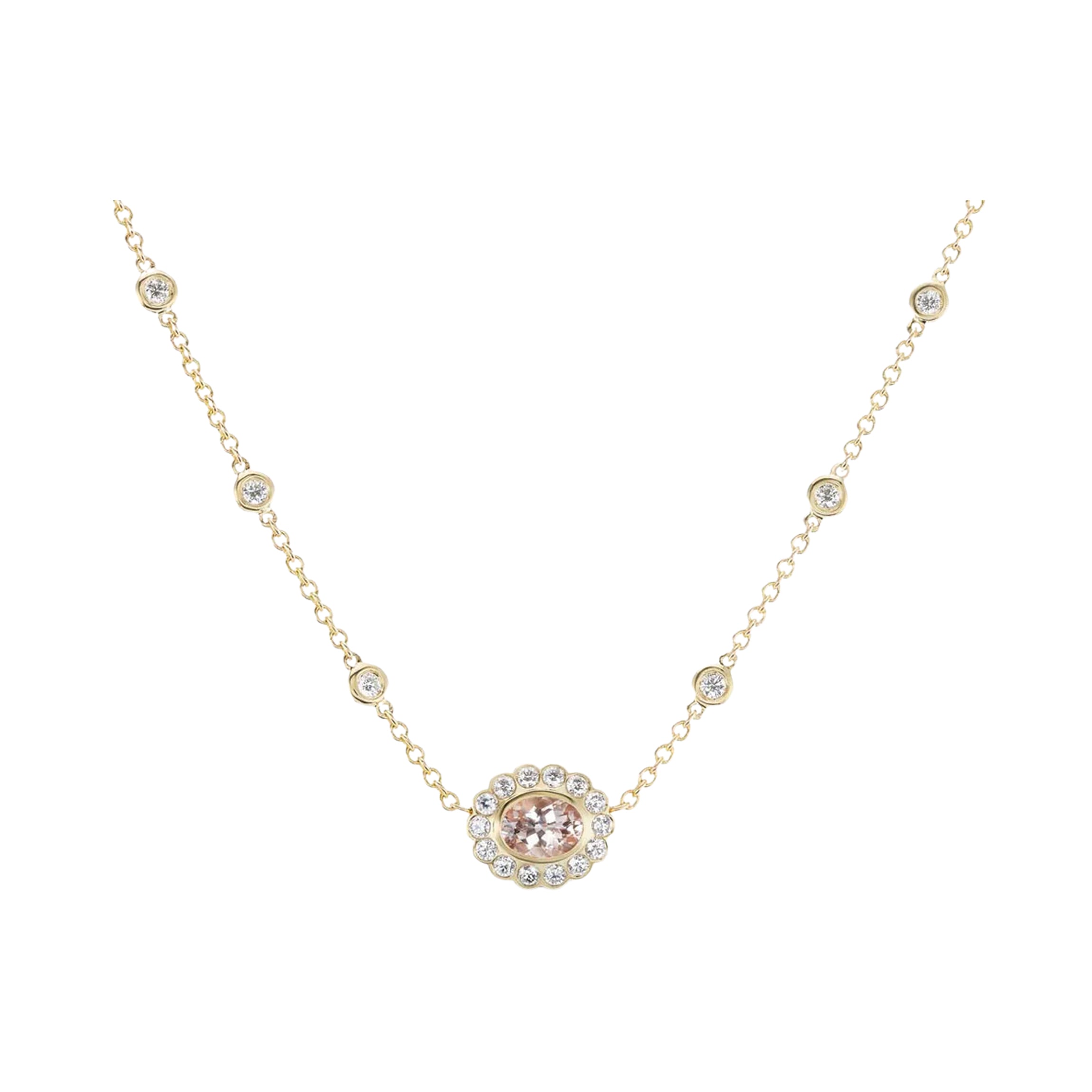 Lexie Choker in Morganite