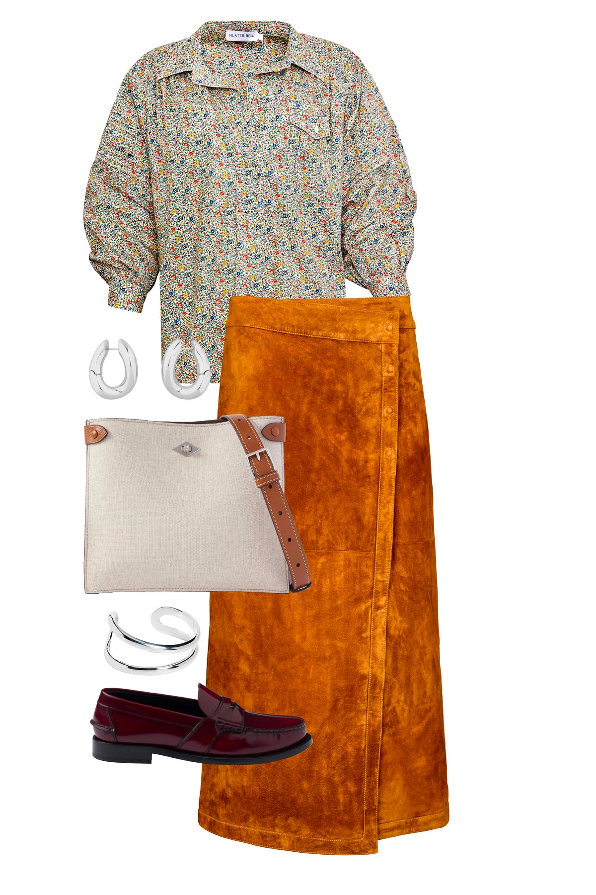 Winona Skirt in Nutmeg