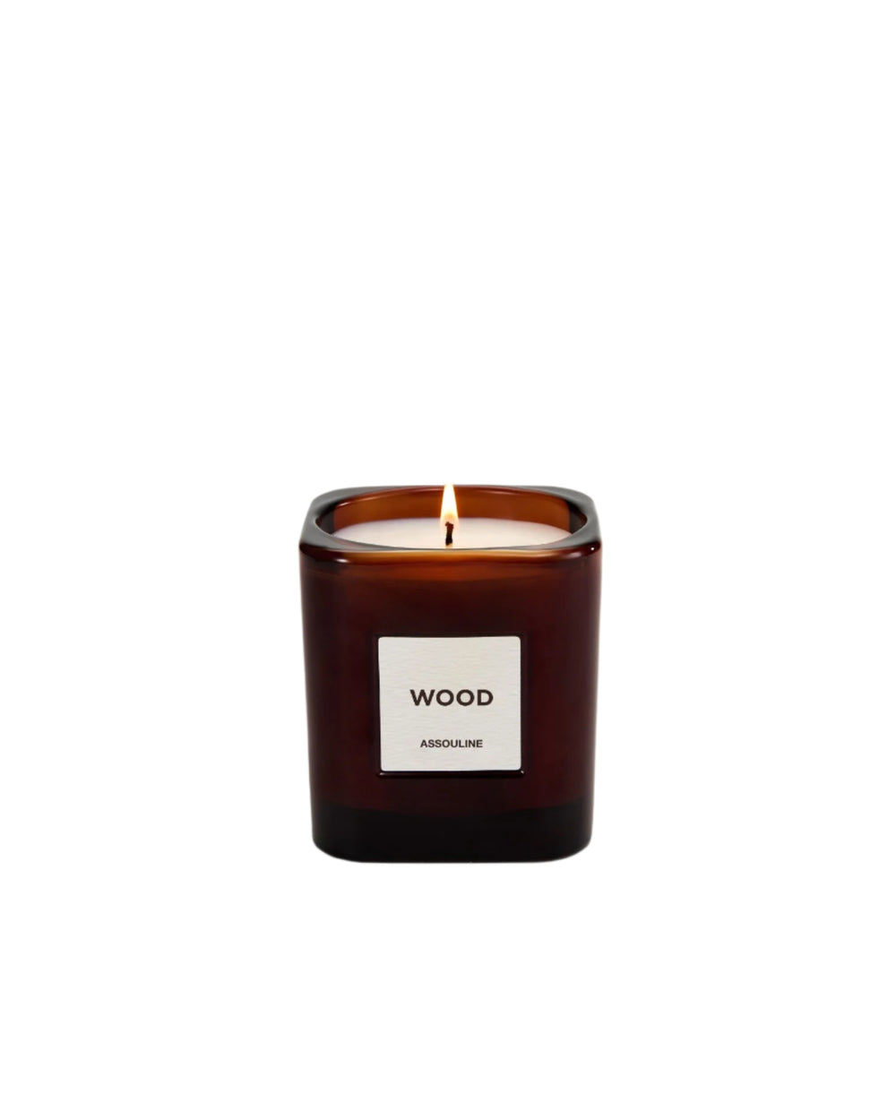 Library Candle in Wood
