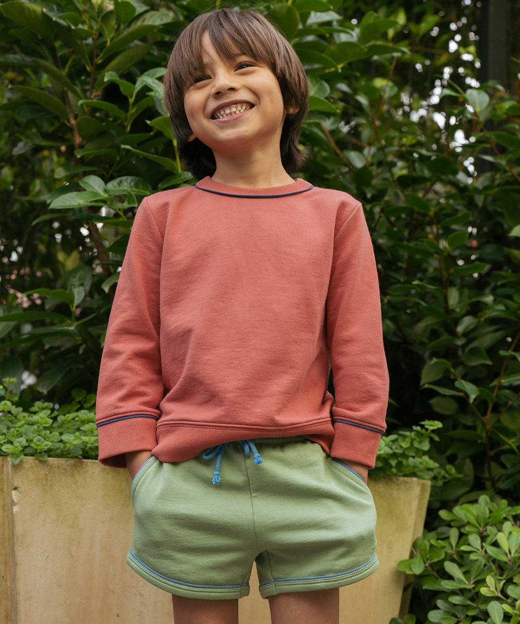 Bailey Short in Basil