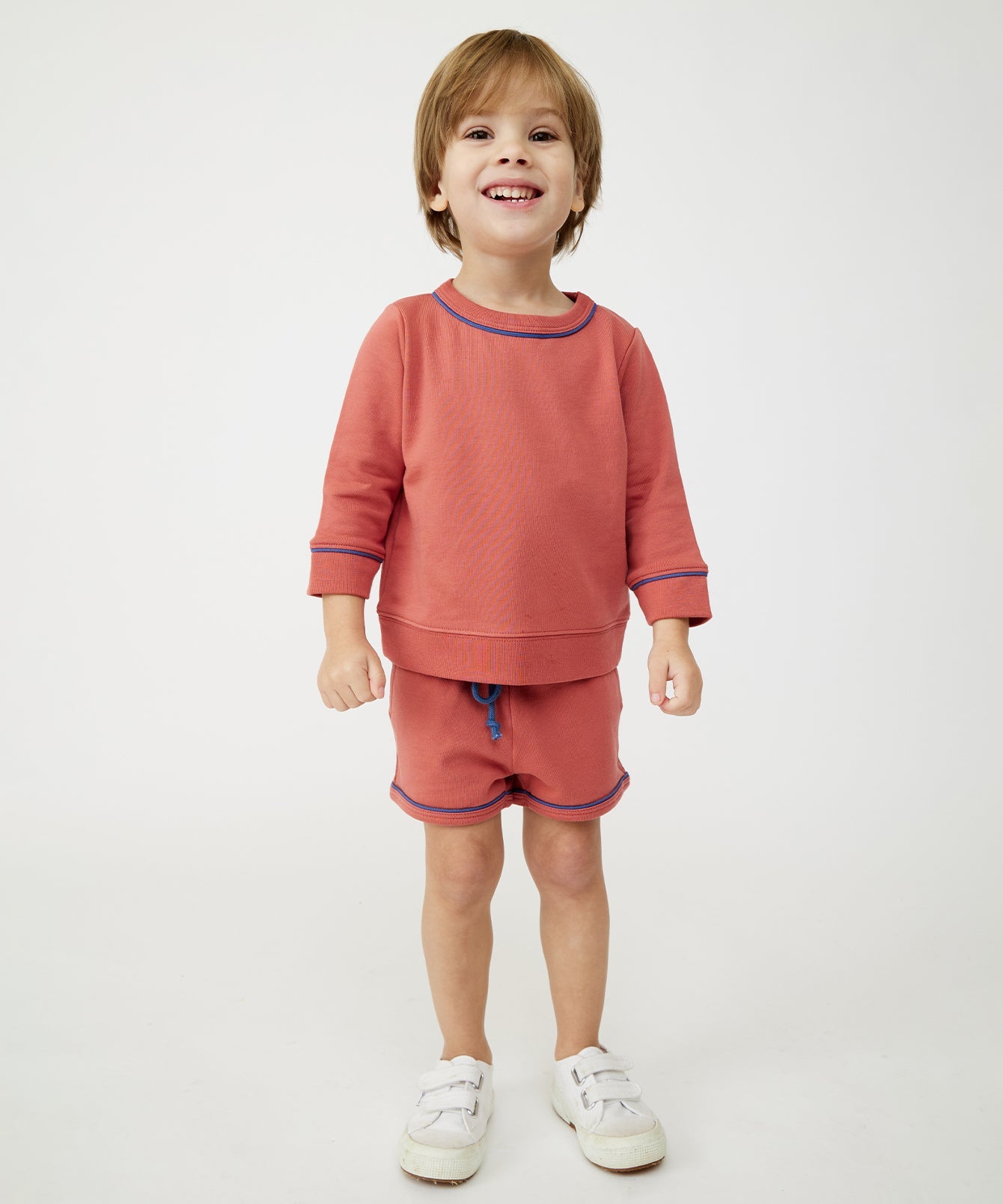 Bailey Baby Short in Nautical Red