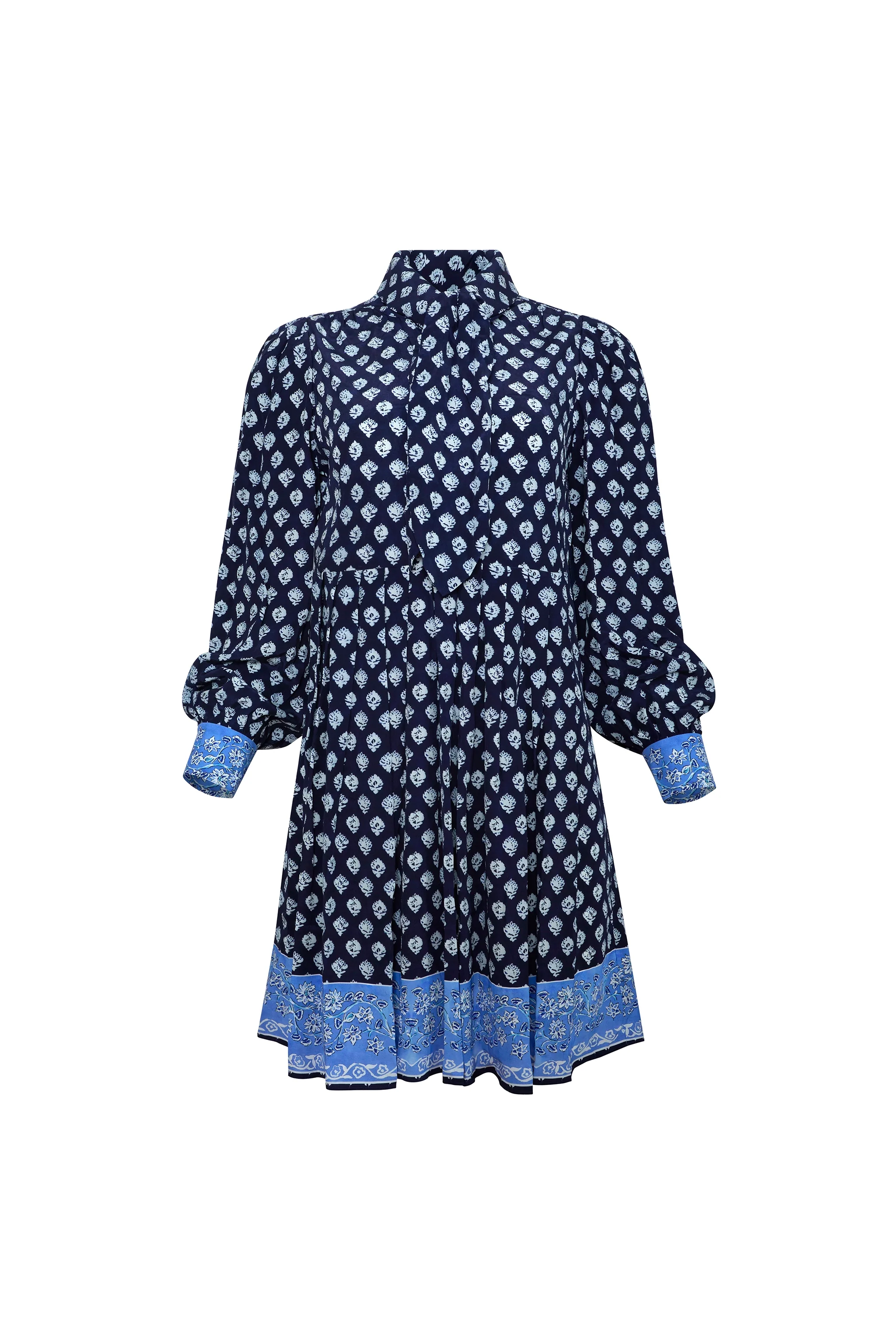 The Lila Dress in Thistle & Vine Blue. 