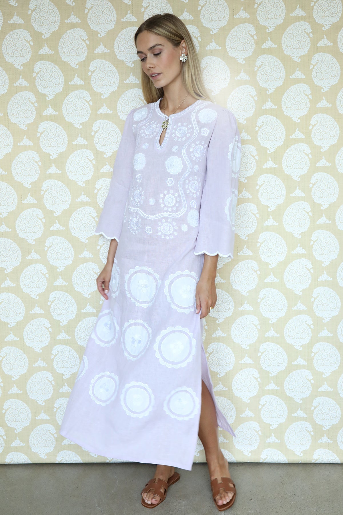 Lilac Alice Kaftan