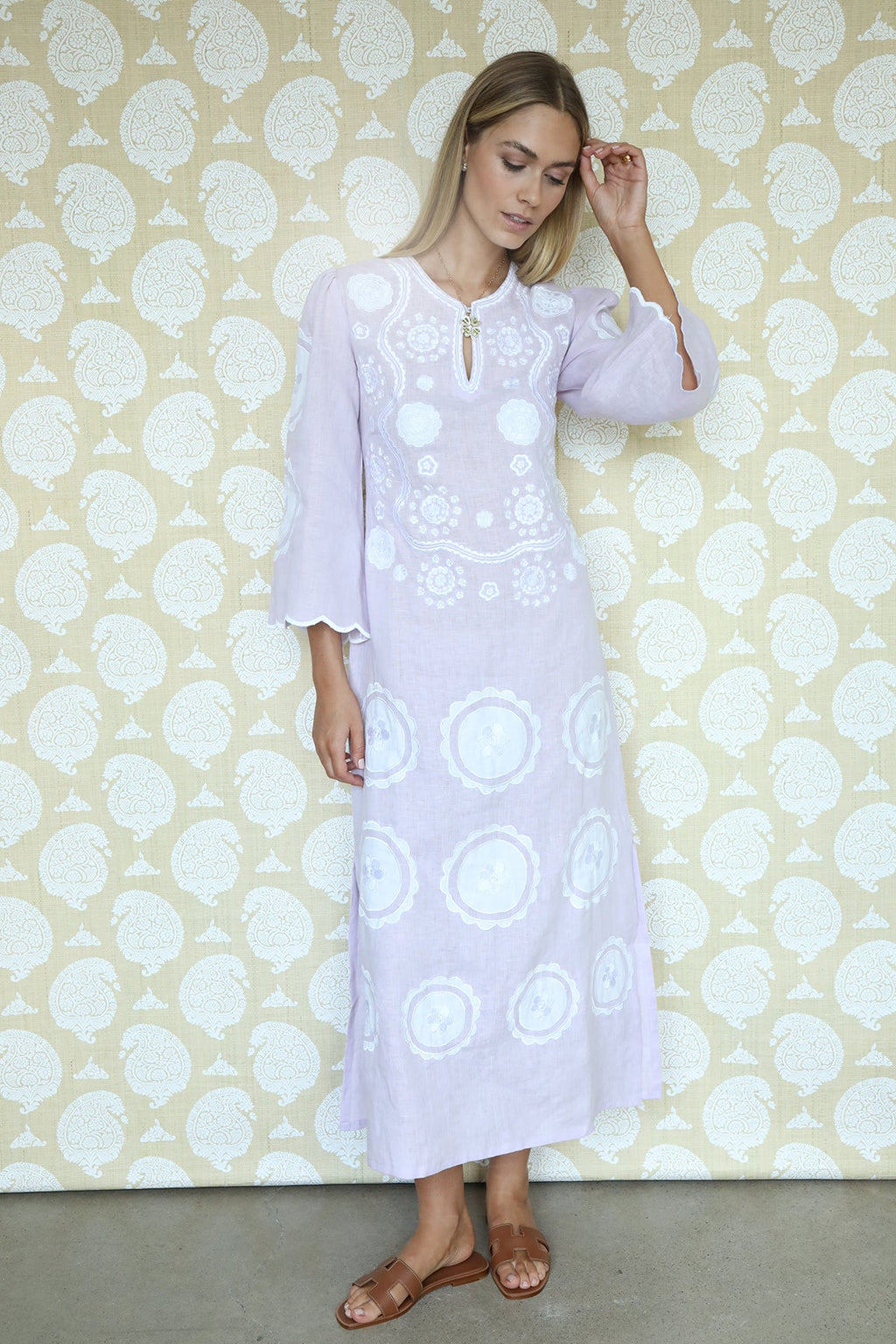 Lilac Alice Kaftan