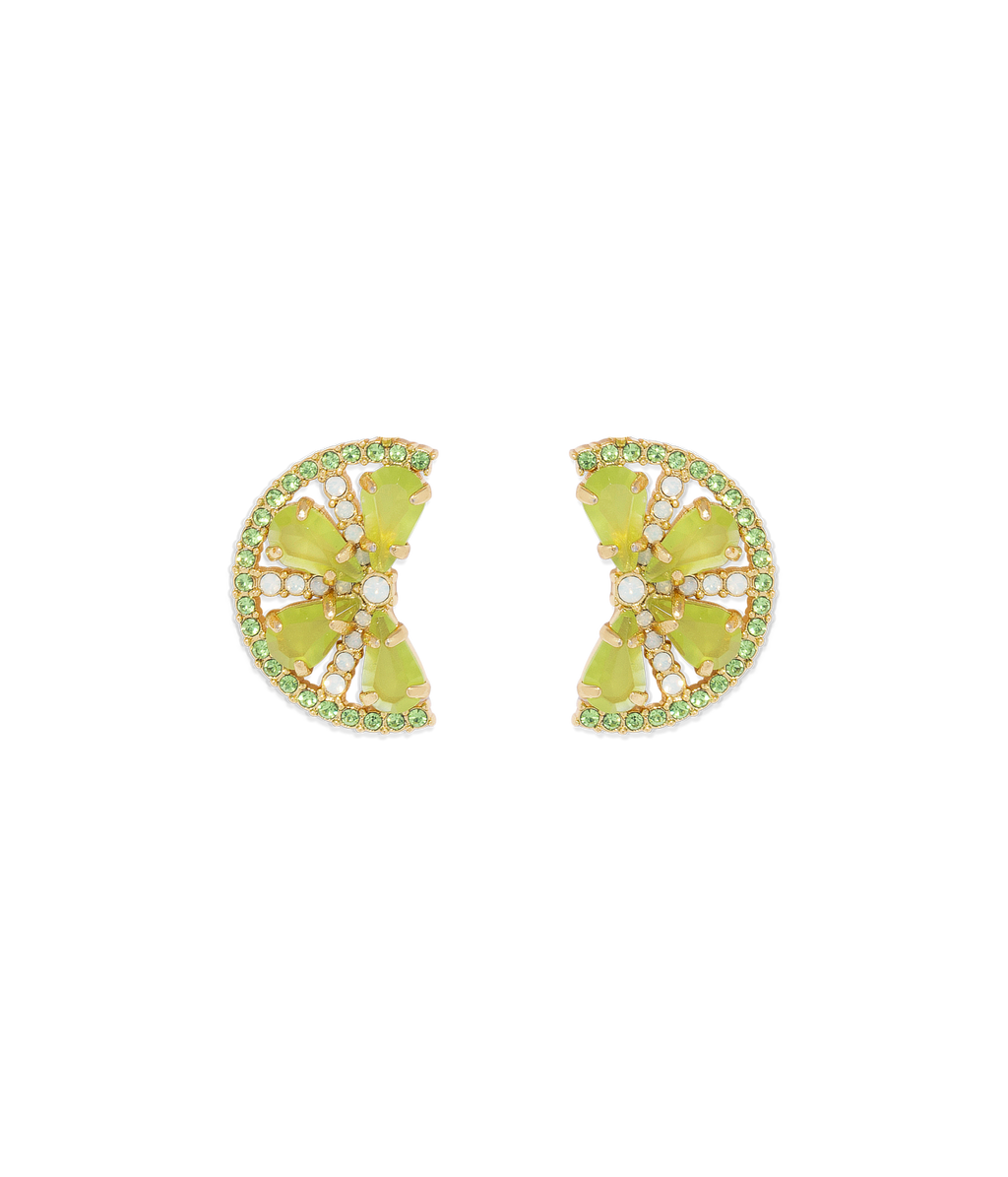 Lime Slice Studs - Loren Hope