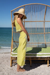 Limoncello Beaded Clara Top