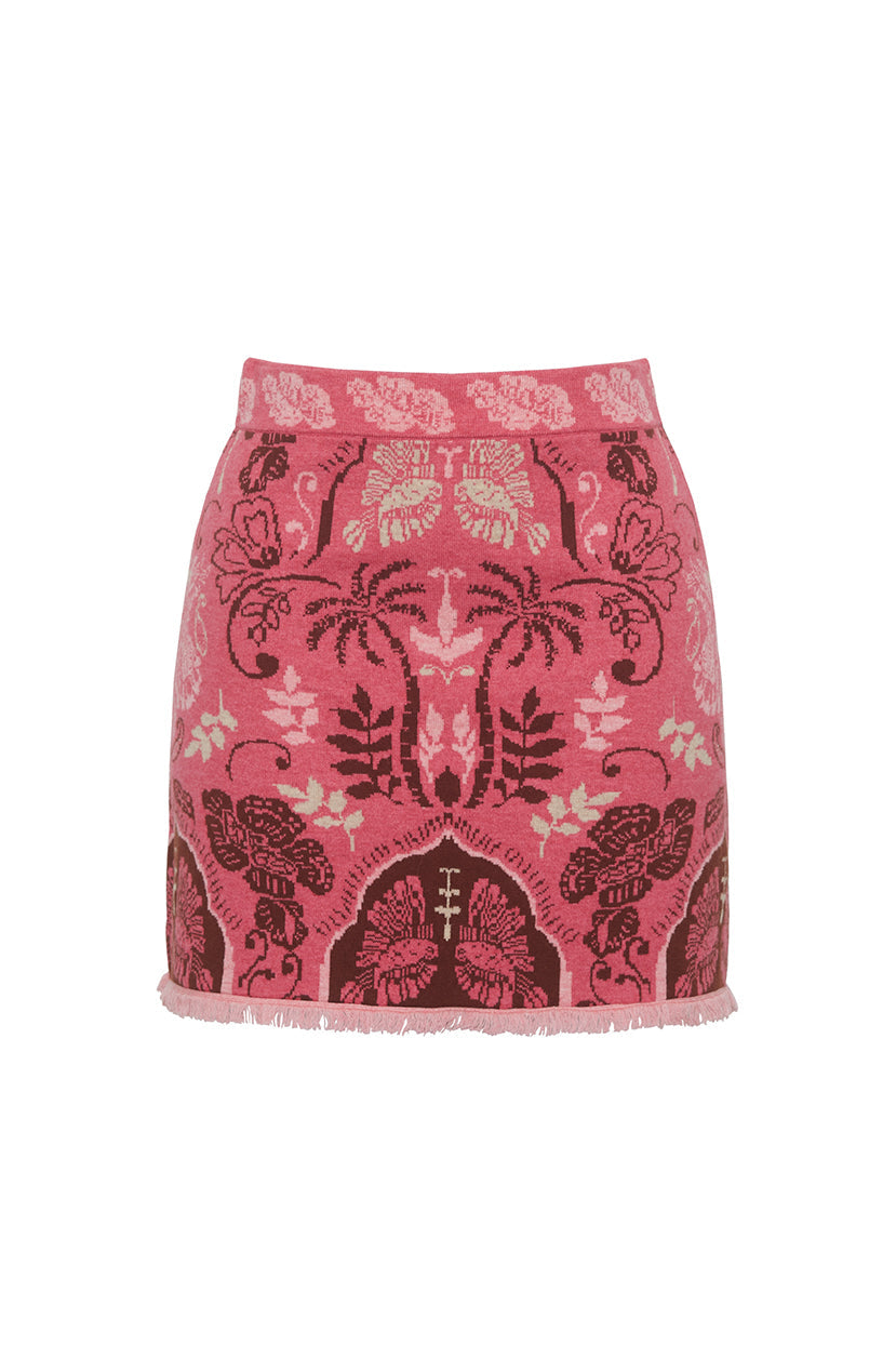 Lindy Skirt in Sanibel Island Pink