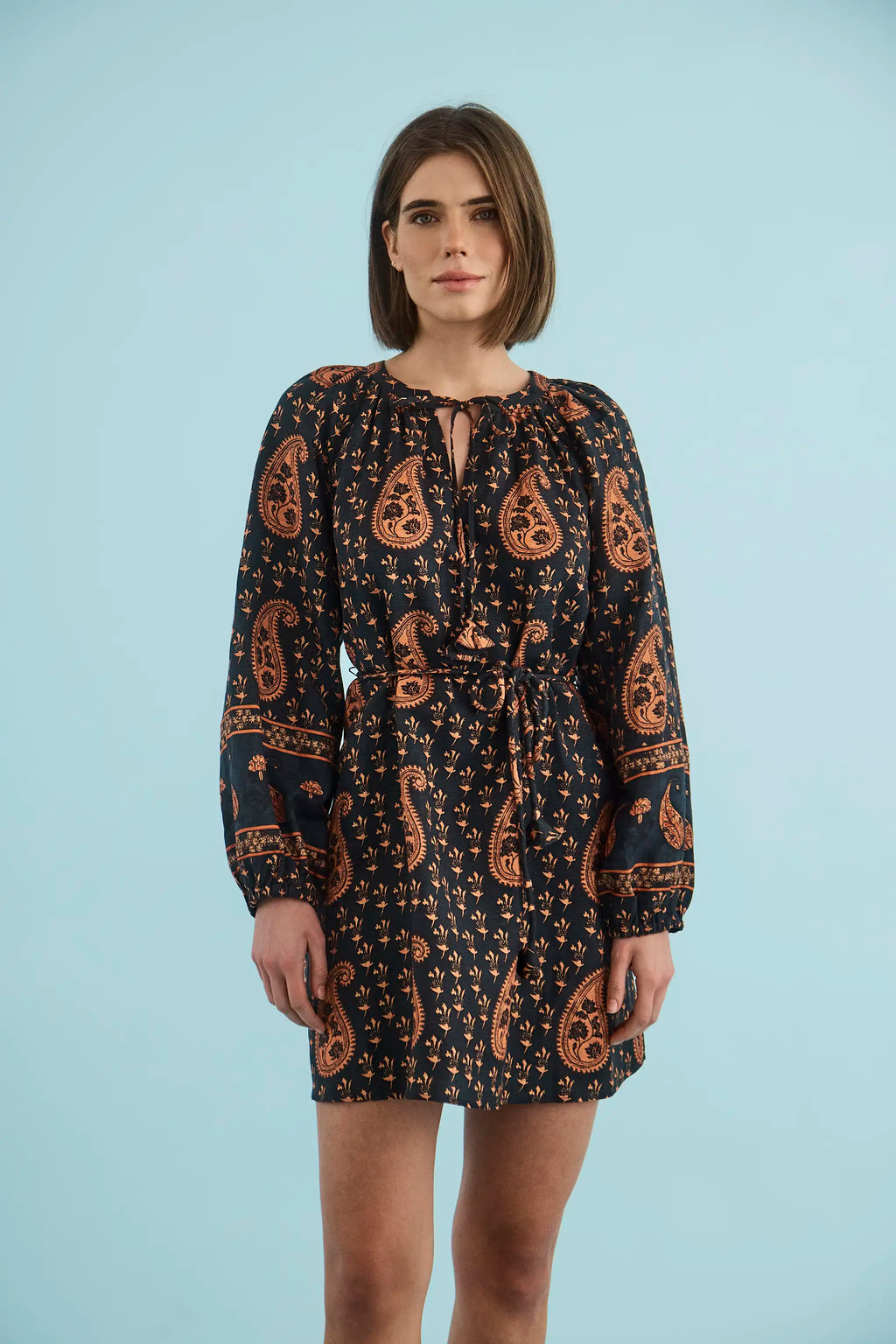 The Lisette Dress in Glen Paisley.