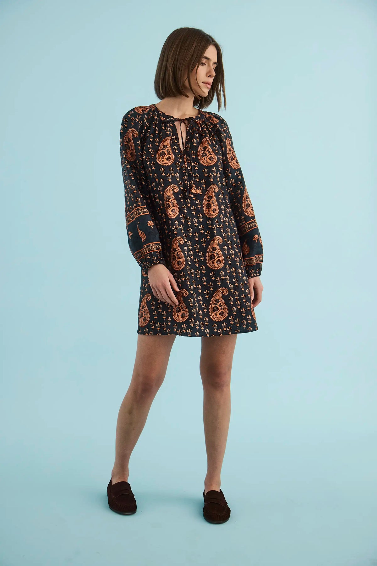 The Lisette Dress in Glen Paisley.