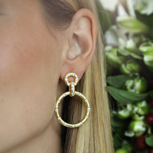 Livia Hoop in Gold