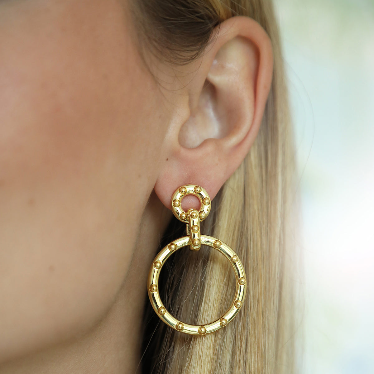 Livia Hoop in Gold