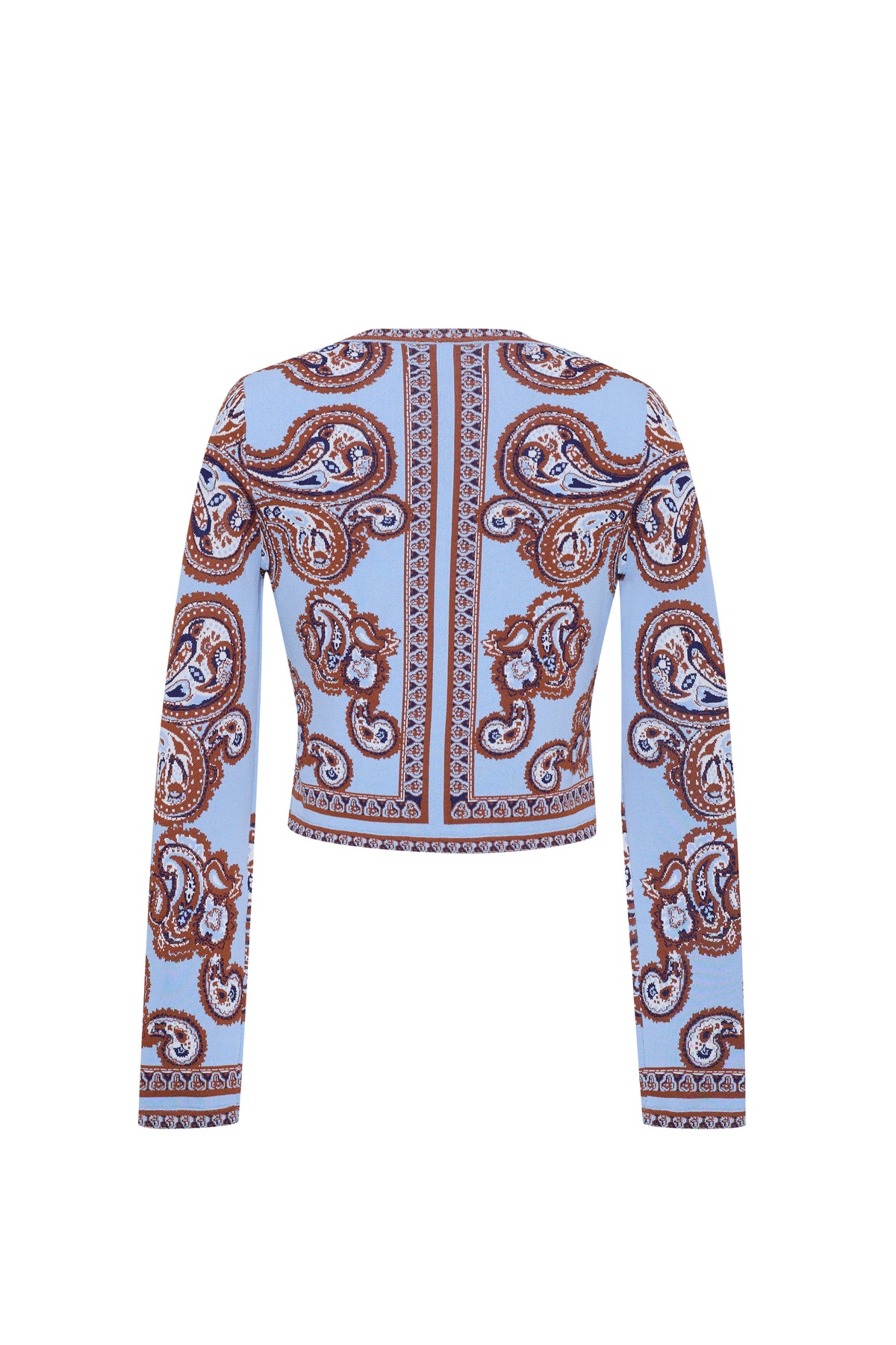 Llana Cardigan in Sierra Paisley Sky