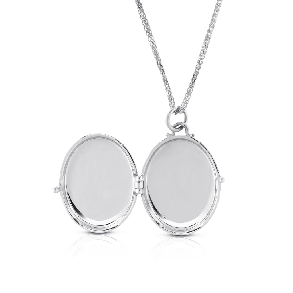 14k white gold
