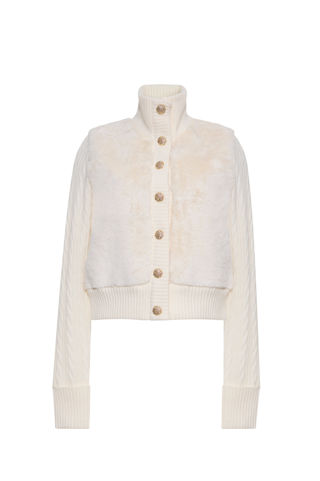 Logan Cardigan in Ivory