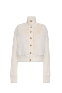 Logan Cardigan in Ivory