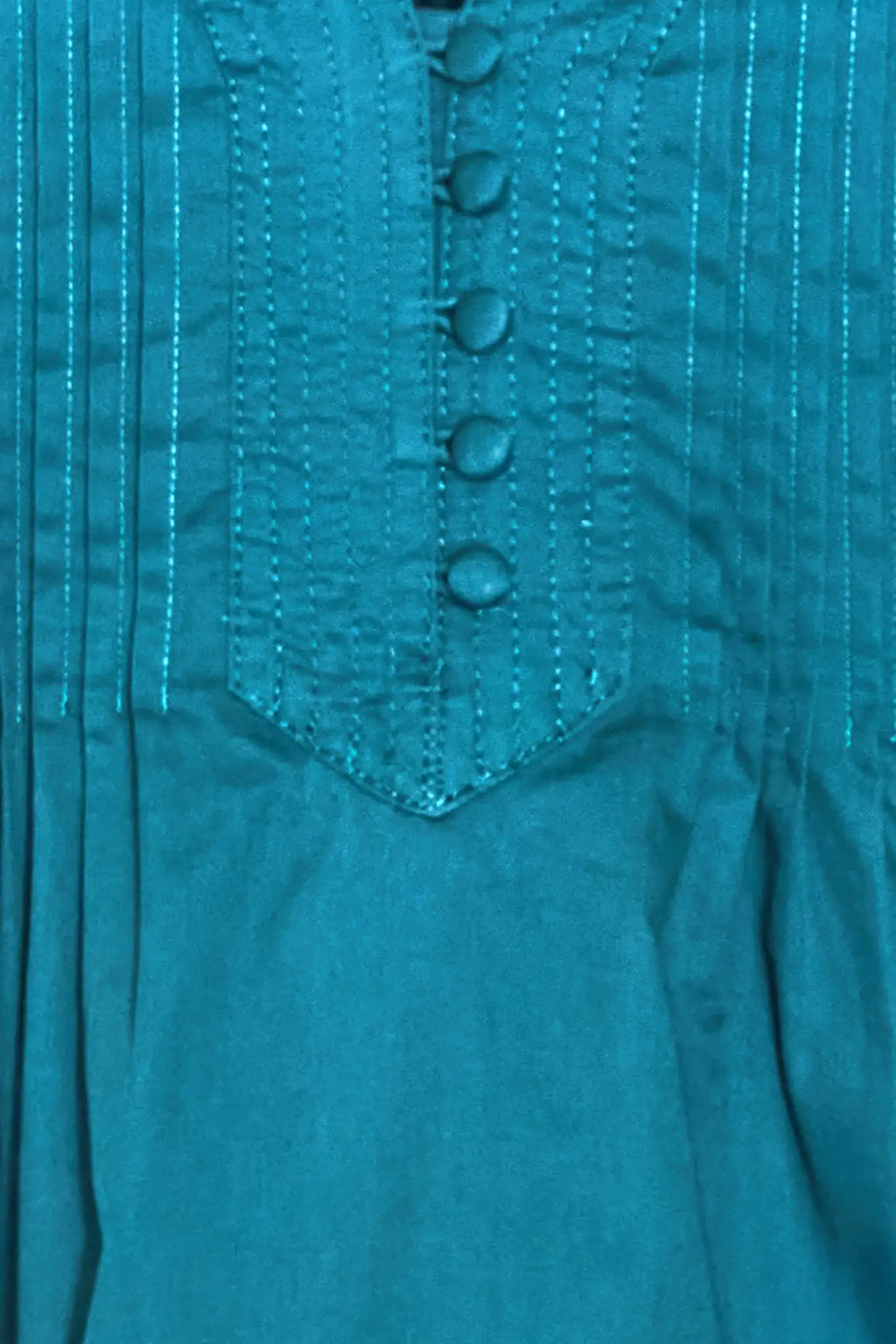 Lola Top in Petrol Green