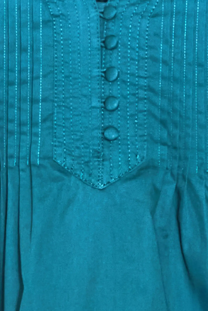 Lola Top in Petrol Green