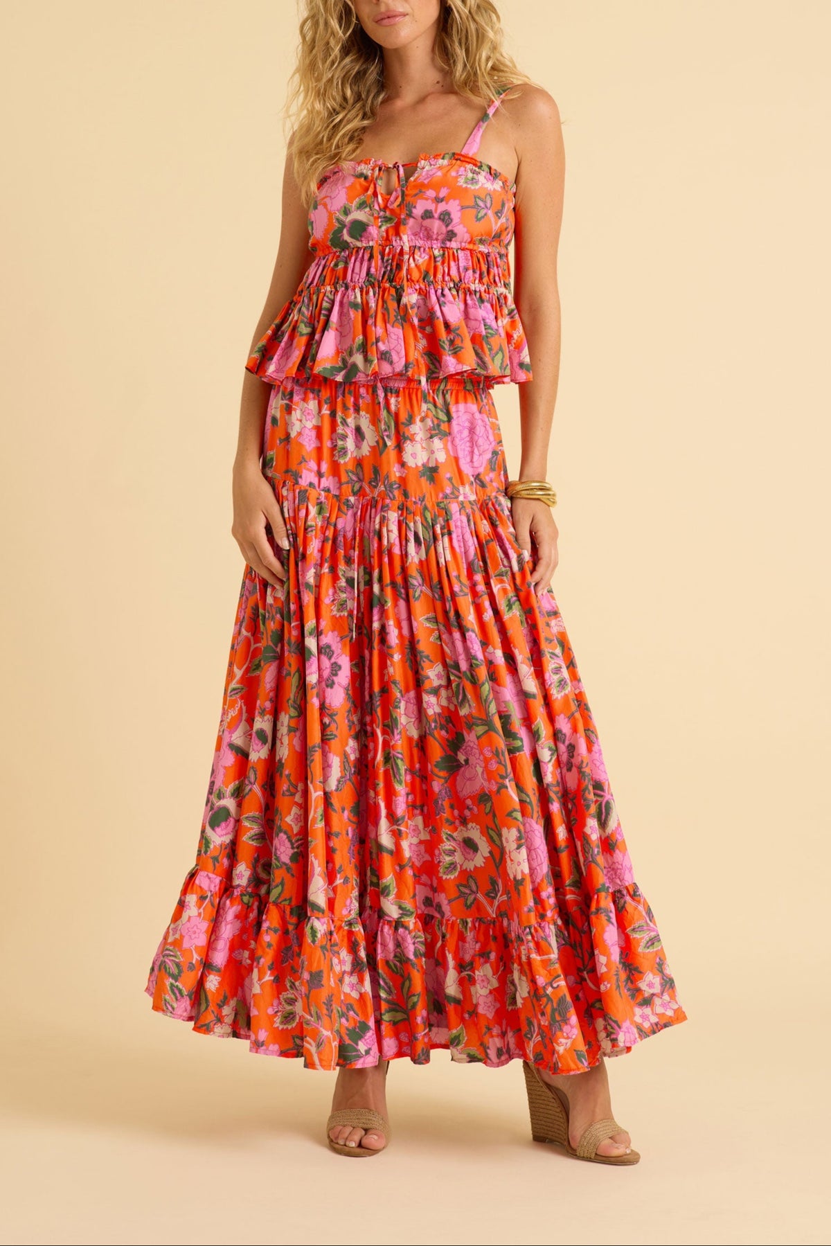 Lola Top in Pink Floral