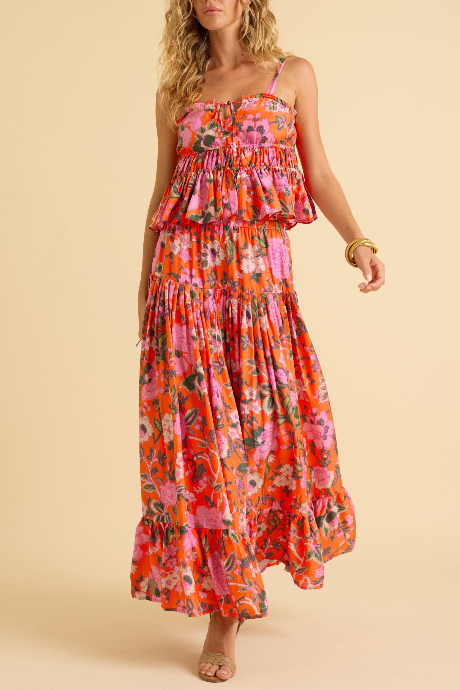 Lola Top in Pink Floral