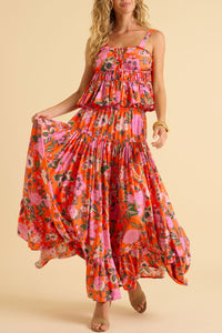 Lola Top in Pink Floral
