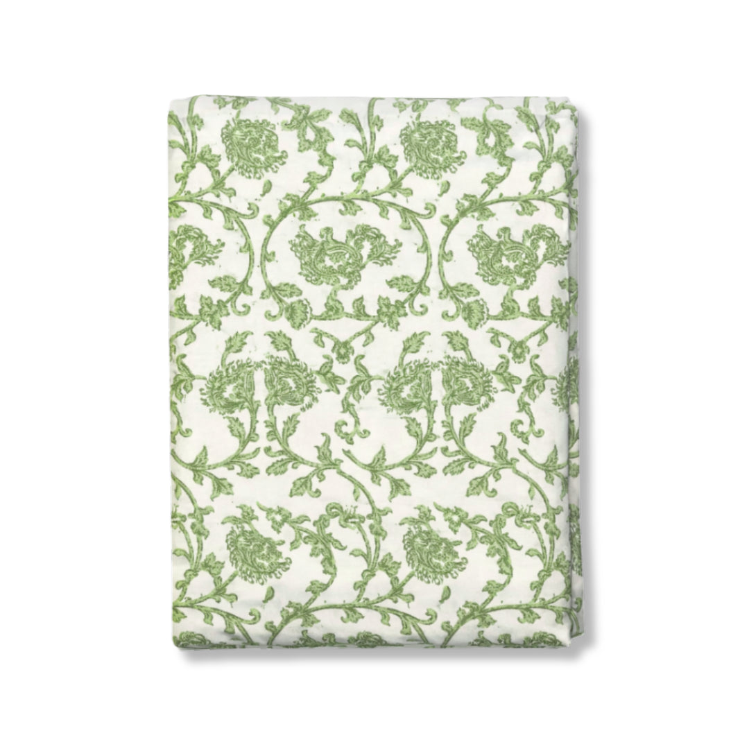 Lola Green Vine Tablecloth