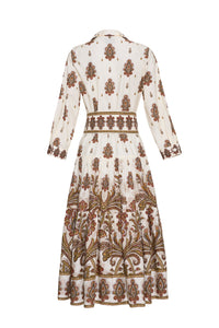 Lolita Dress in Castle Paisley Ivory