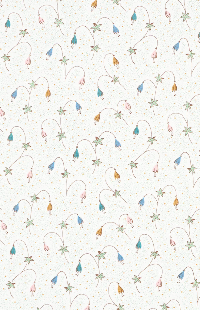 Lolly Floral in Confetti Wallpaper