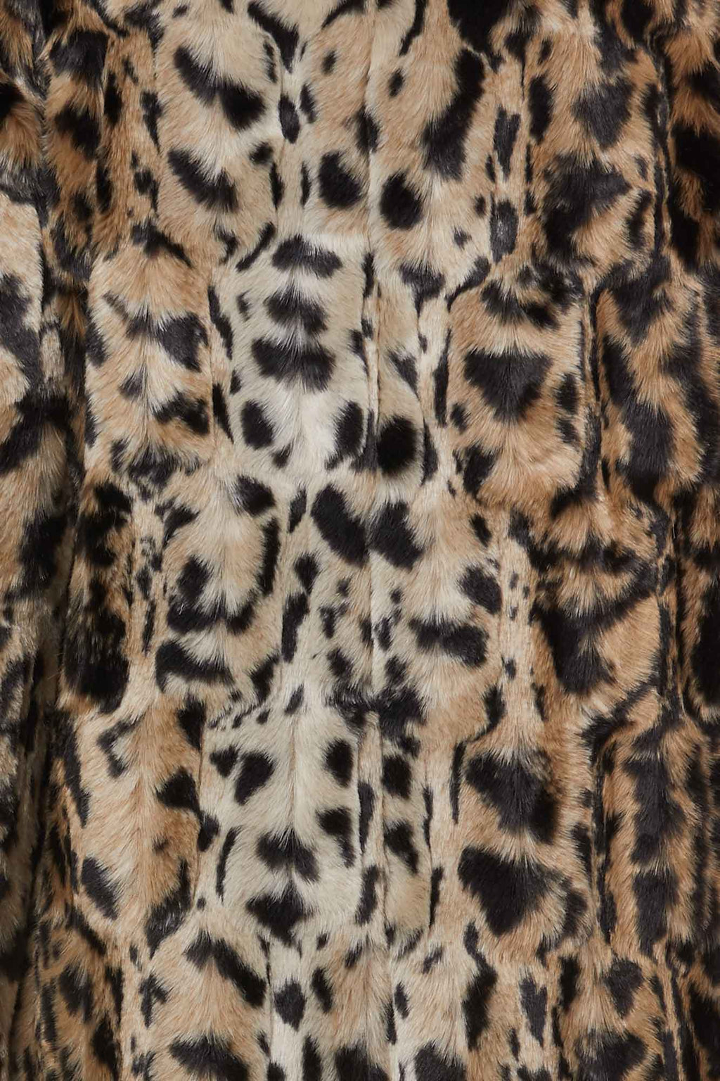 Long Song Coat in Light Leopard