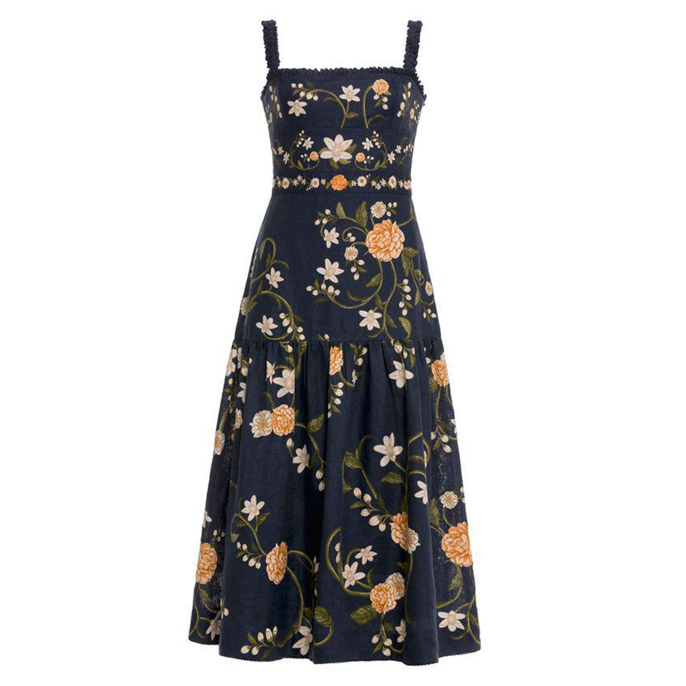 Nispero Valle Midi Dress