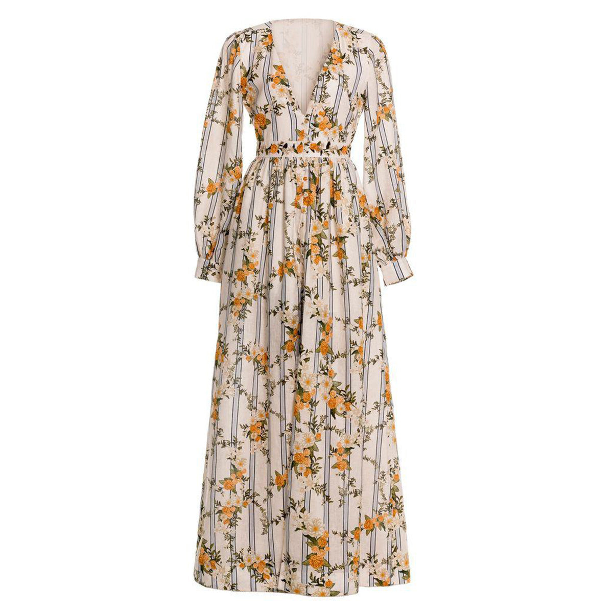 Frambuesa Valle Maxi Dress