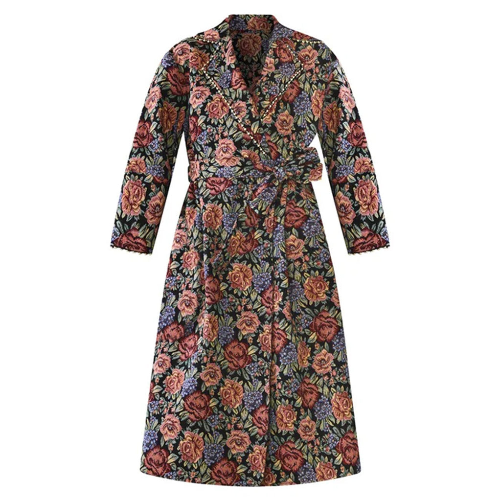 Palak Jacket in Black Rainbow Jacquard