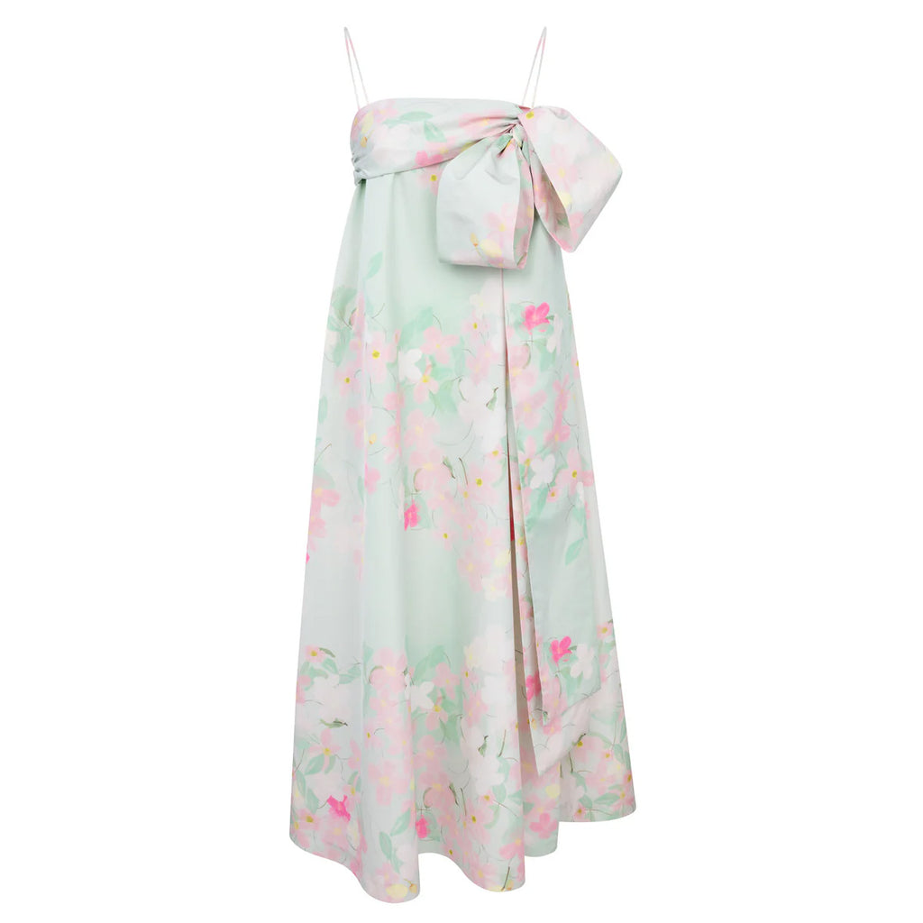 Bailey Dress in Clematis Montana Mint