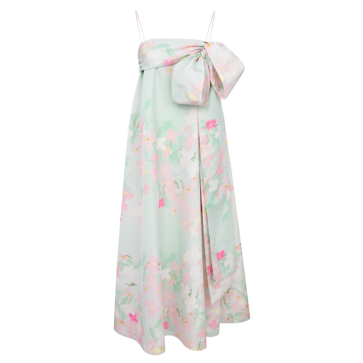 Bailey Dress in Clematis Montana Mint