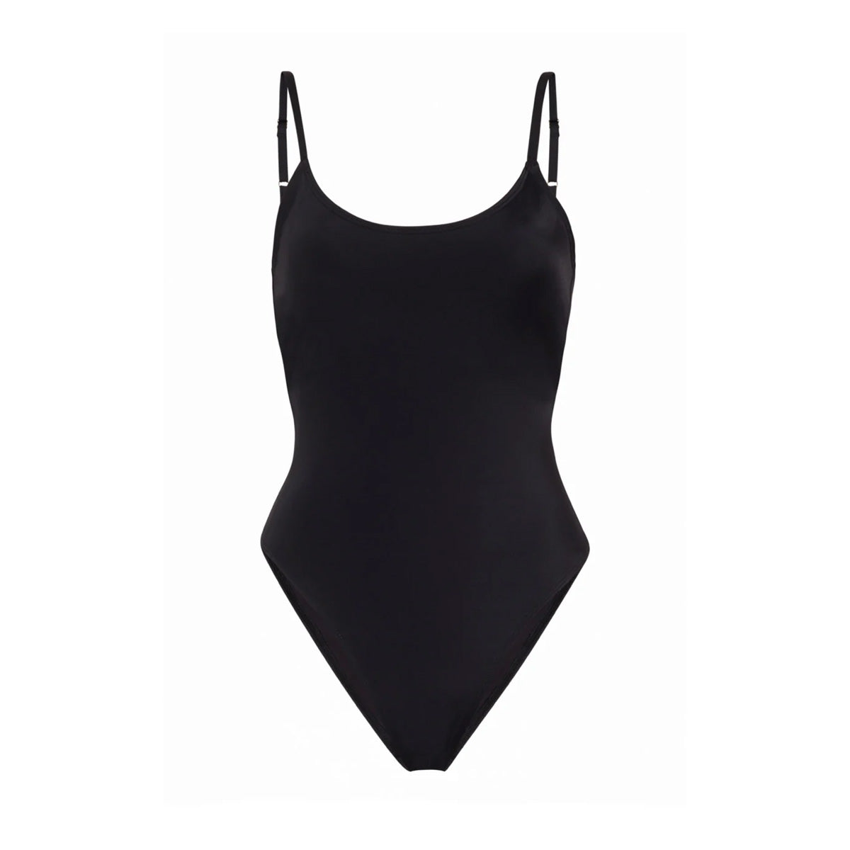 The Laguna One-Piece in Flat Black
