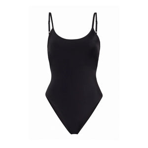 The Laguna One-Piece in Flat Black