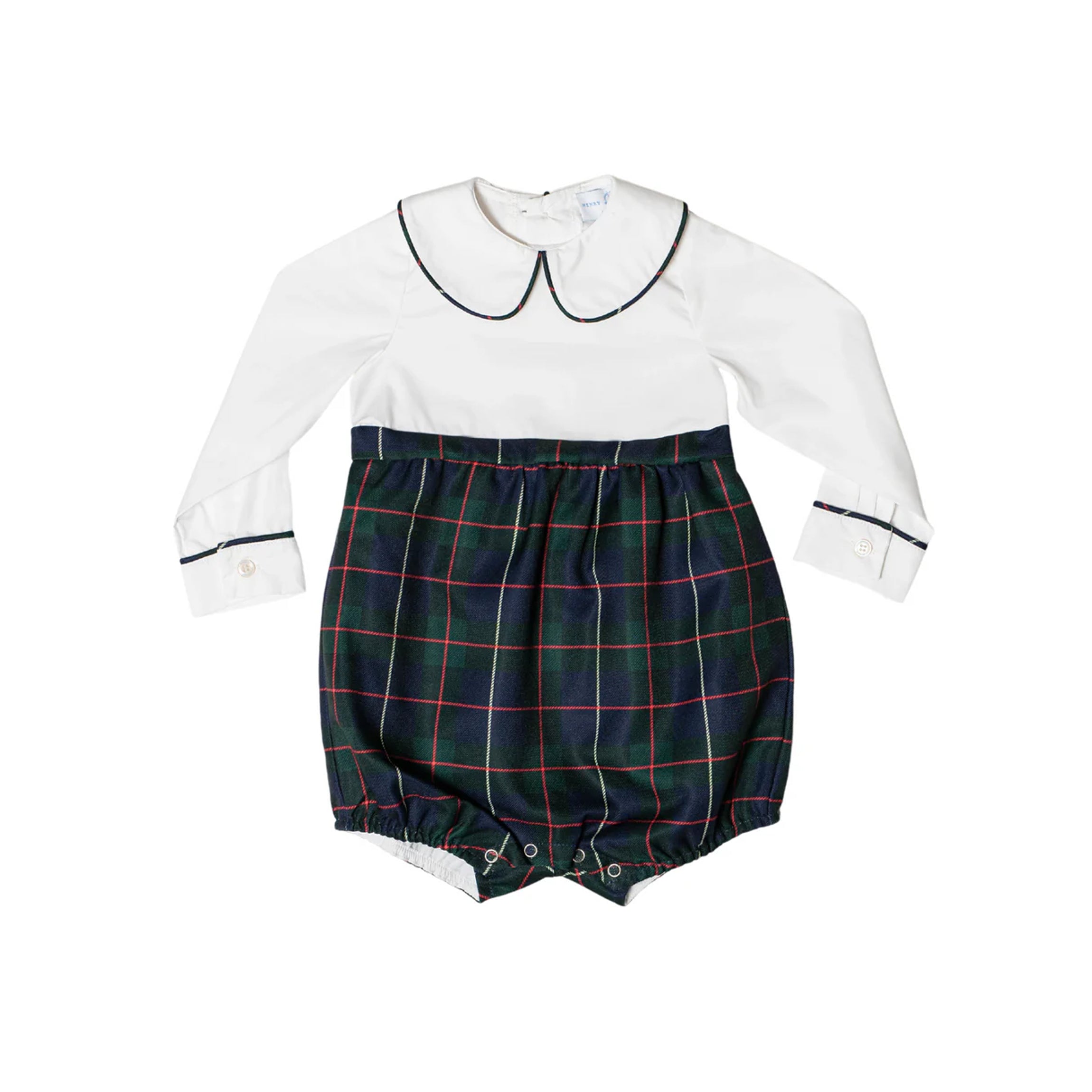 Long Sleeve Beau Bubble in Tenley Tartan