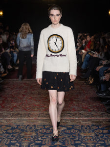 Bowery Clock Sweater RTW LINGUA FRANCA NYC