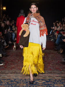 Bowery Hotel Cashmere Crewneck RTW LINGUA FRANCA NYC