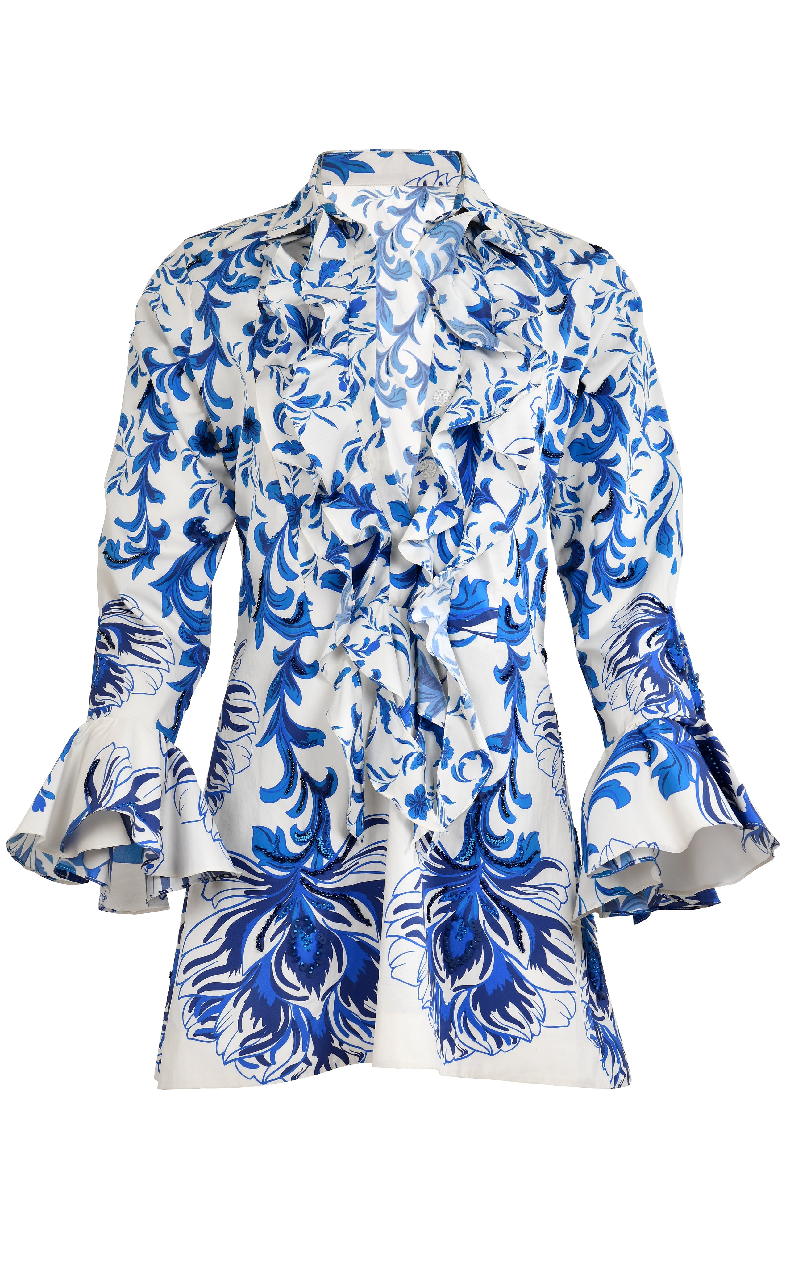 Cate Cotton Blue Dress