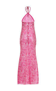 Serata Halter Dress
