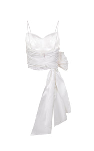 Amarena Taffeta Top