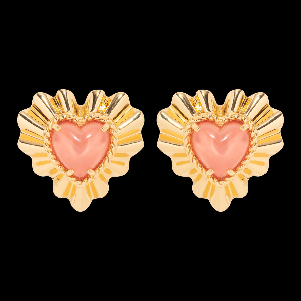 Tallen Heart Earrings