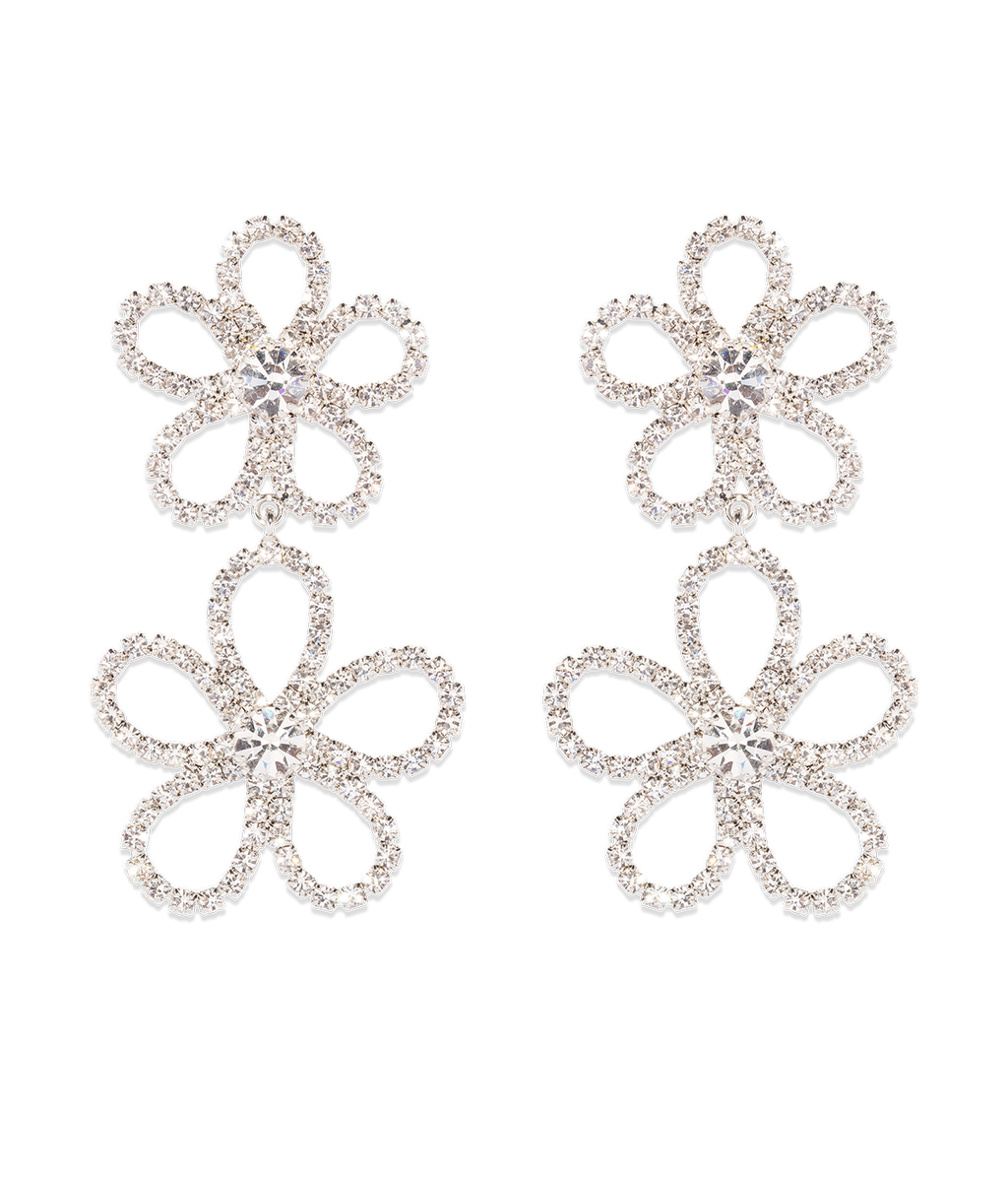 Leilani Flower Drop Earrings