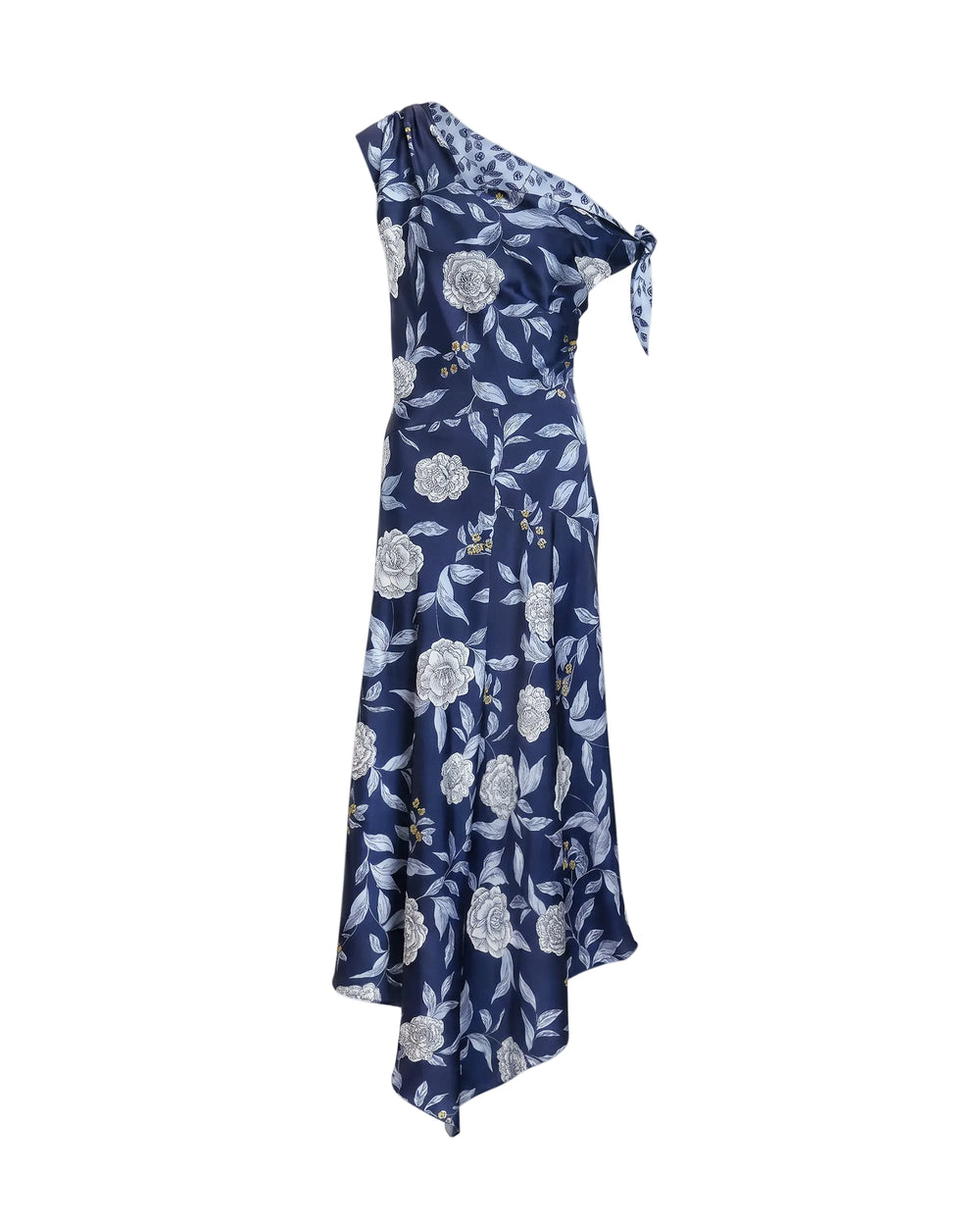 Loretta Dress in Maritime Blue Multi Floral
