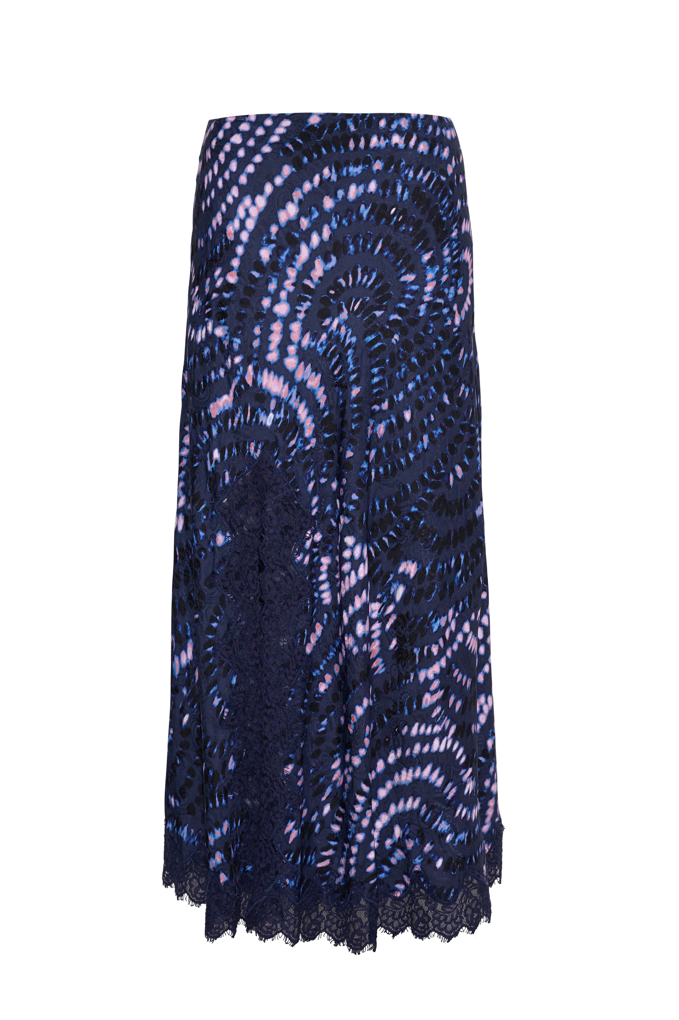 Lou Skirt in Veneta Arc Navy