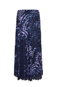 Lou Skirt in Veneta Arc Navy