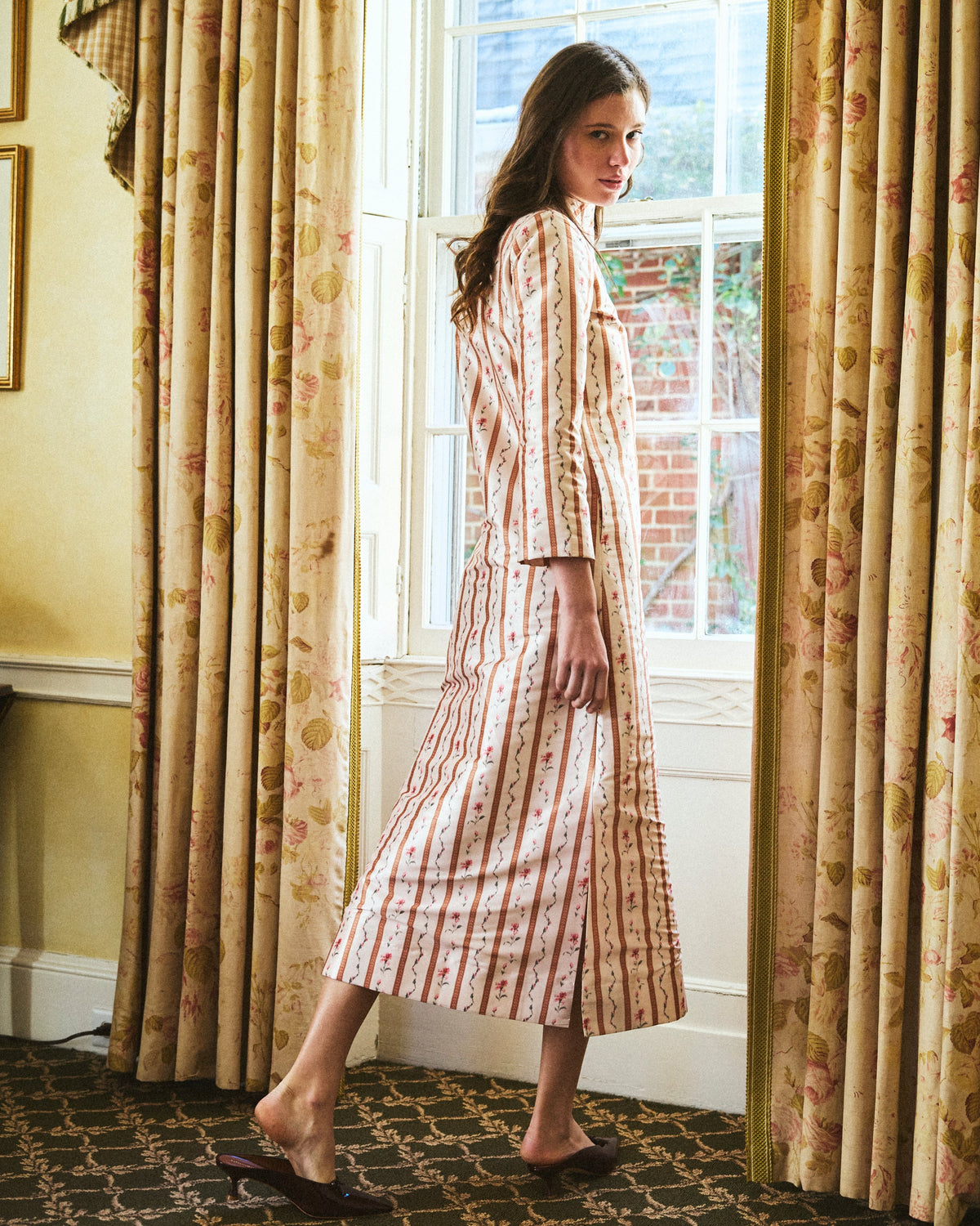 Jackie Opera Coat in Cherie
