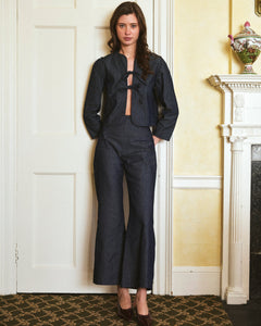 Elise Pant in Denim