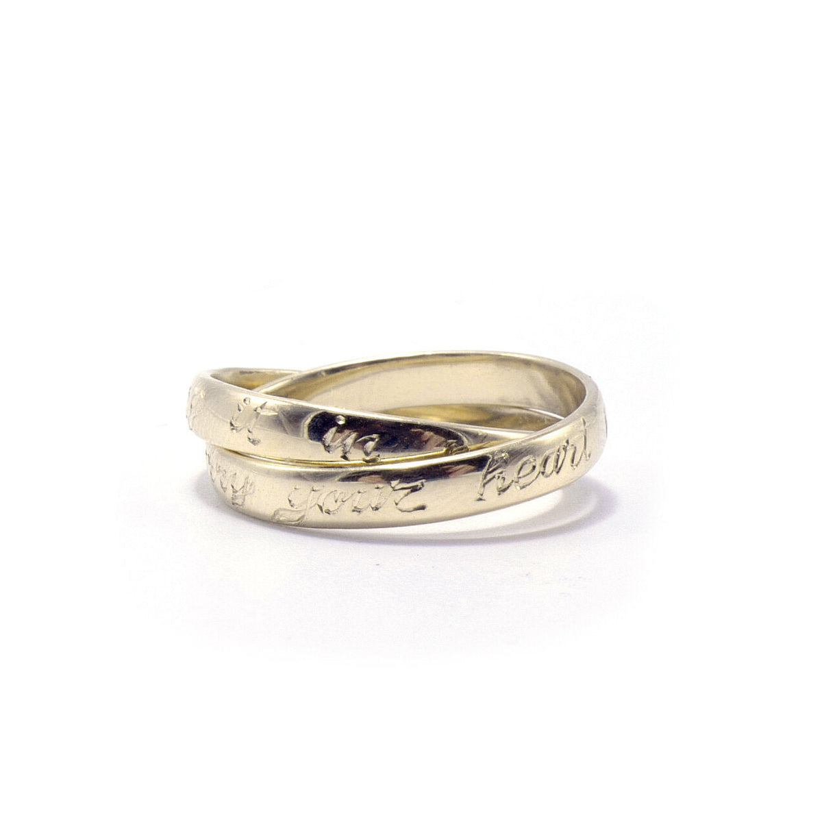 Love Poem Rolling Ring