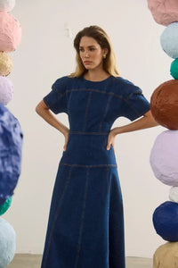 Loving Dress in Blue Ridge Denim